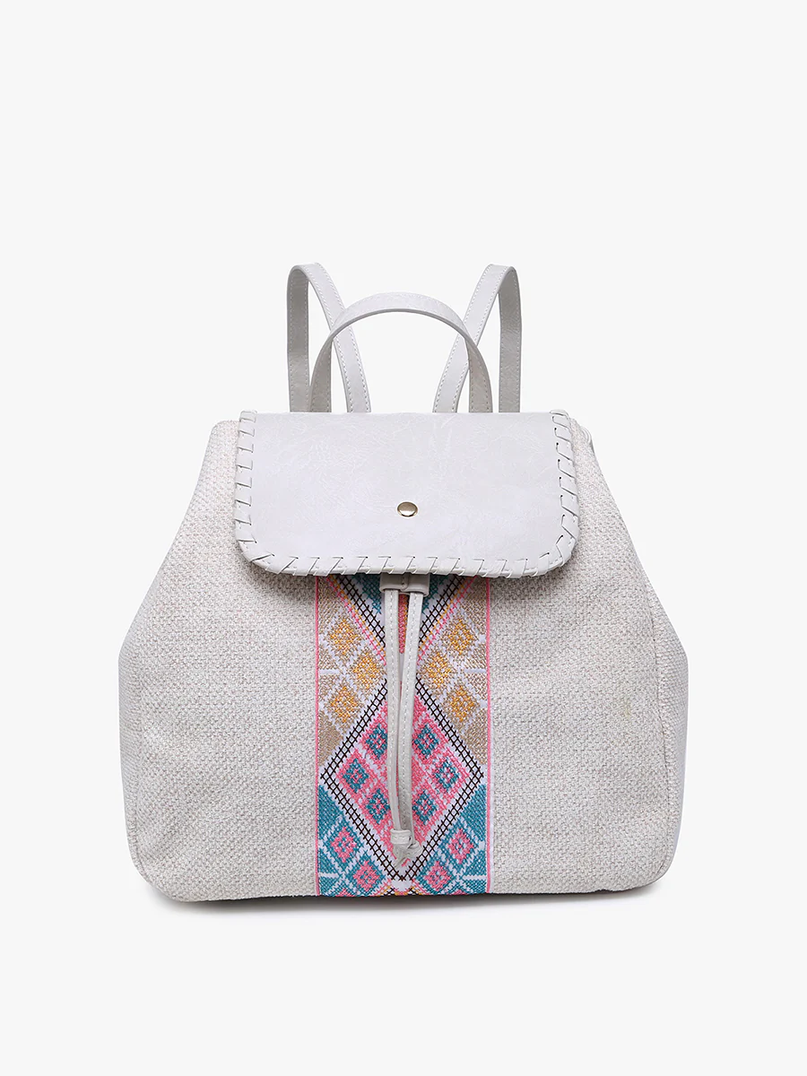 Saffron Vegan Tribal Backpack