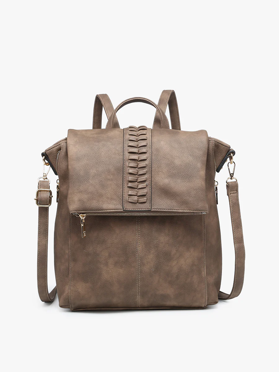 Vivian Vegan Distressed Backpack