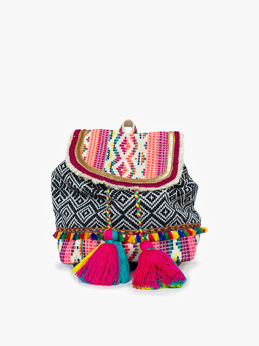 Magdelena Aztec Pattern Backpack