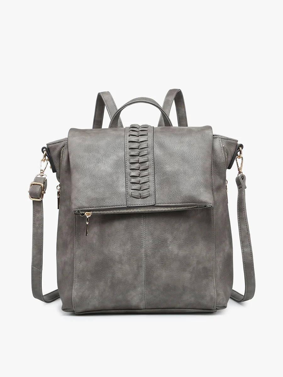 Vivian Vegan Distressed Backpack